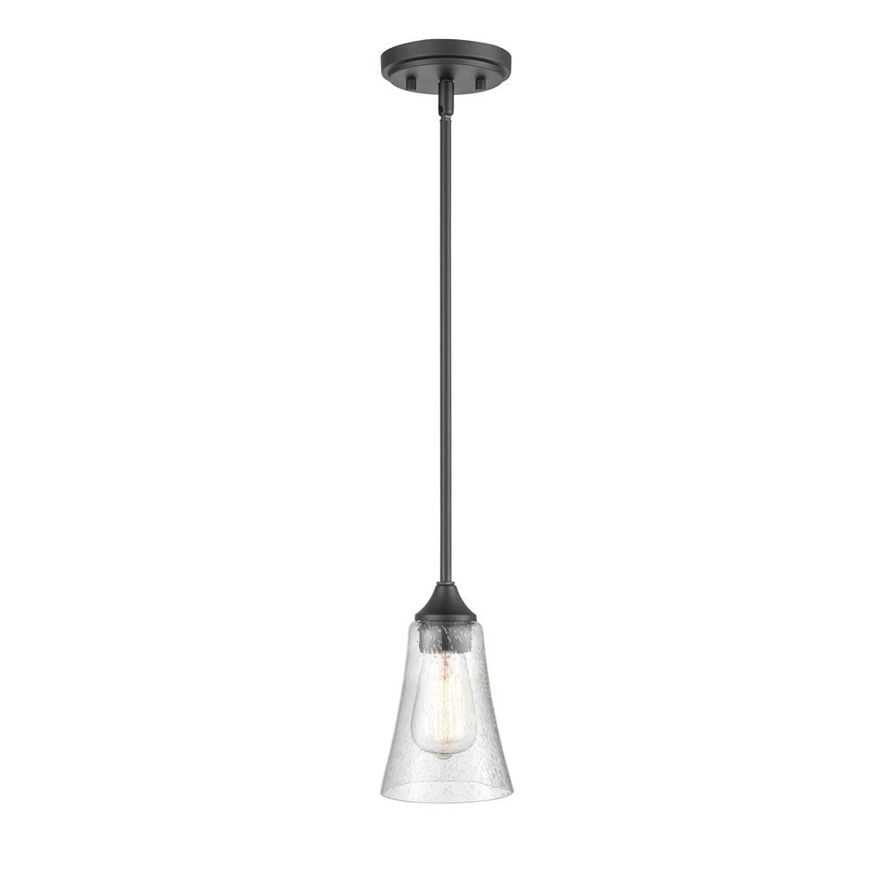 Millennium Lighting 1461-MB Matte Black Pendant Light Image 1