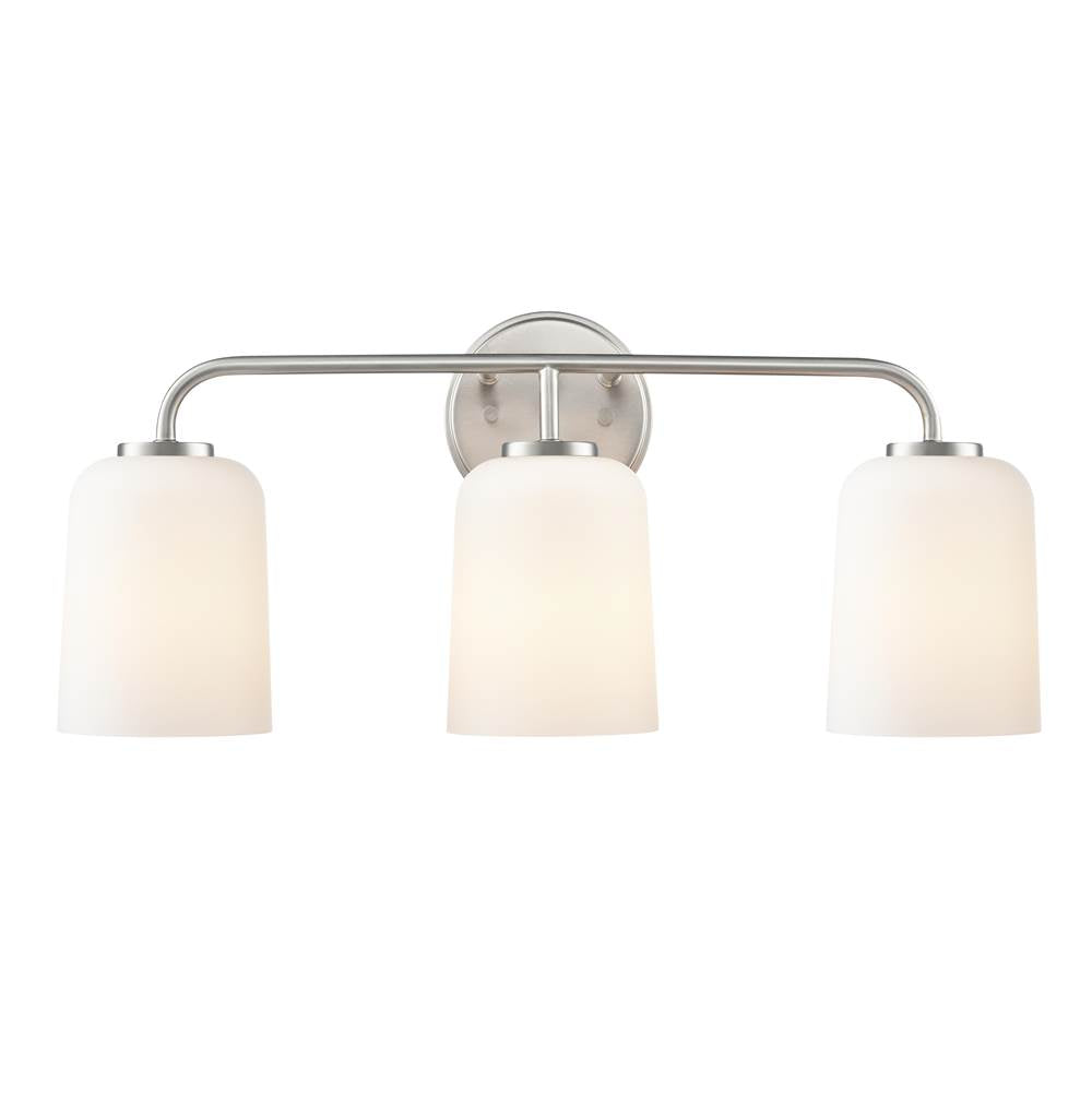 Millennium Lighting Laphia 22'' Wide 3-light Vanity - Brushed Nickel