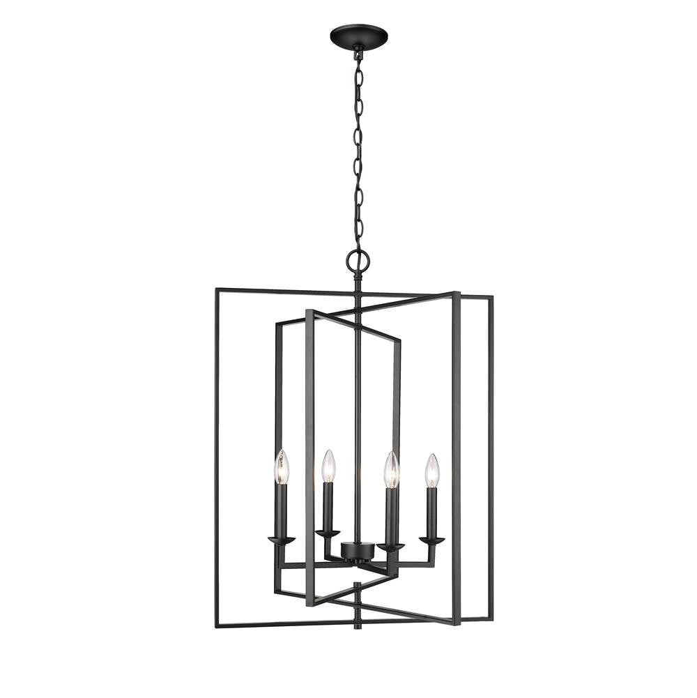 Millennium Lighting 3232-MB Matte Black Pendant Light Image 1