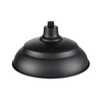 Millennium Lighting RWHCGS17-SB Satin Black R-series 17'' Wide 1-light Indoor/outdoor Warehouse Shade - Satin Black Image 3