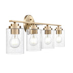 Millennium Lighting 3684-MG Modern Gold Moven 31'' Wide 4-light Vanity - Modern Gold Image 7