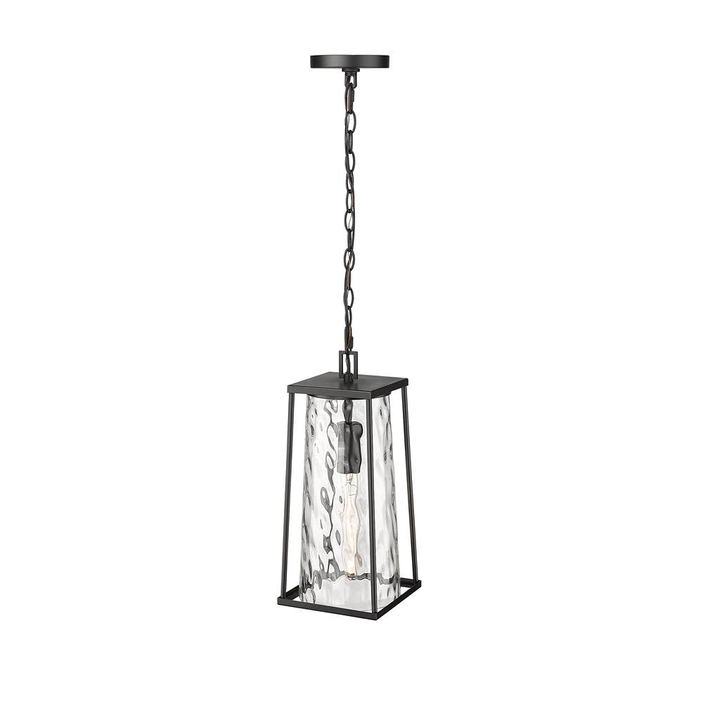 Millennium Lighting 10621-PBK Powder Coated Black Outdoor Hanging Lantern Image 5