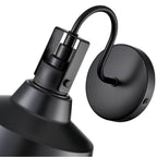 Millennium Lighting 71001-PBK Powder Coated Black Outdoor Wall Sconce Image 3