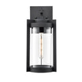 Millennium Lighting 91511-TBK Textured Black Outdoor Wall Sconce Image 1