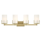 Millennium Lighting 65004-VB Vintage Brass Froselle 30.5'' Wide 4-light Vanity Image 6