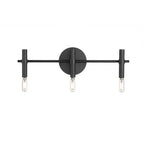 Millennium Lighting Skyva 6'' High 3-light Vanity - Matte Black