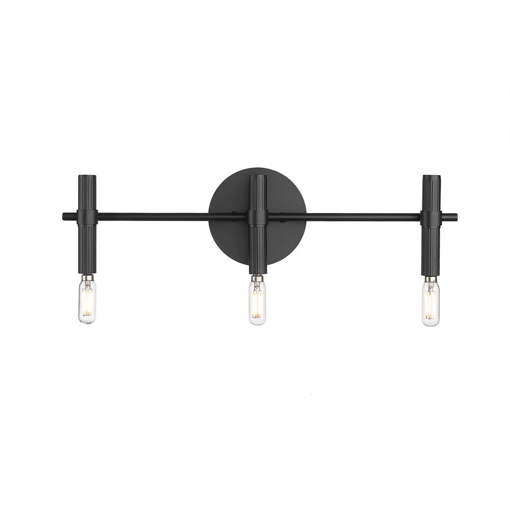 Millennium Lighting Skyva 6'' High 3-light Vanity - Matte Black
