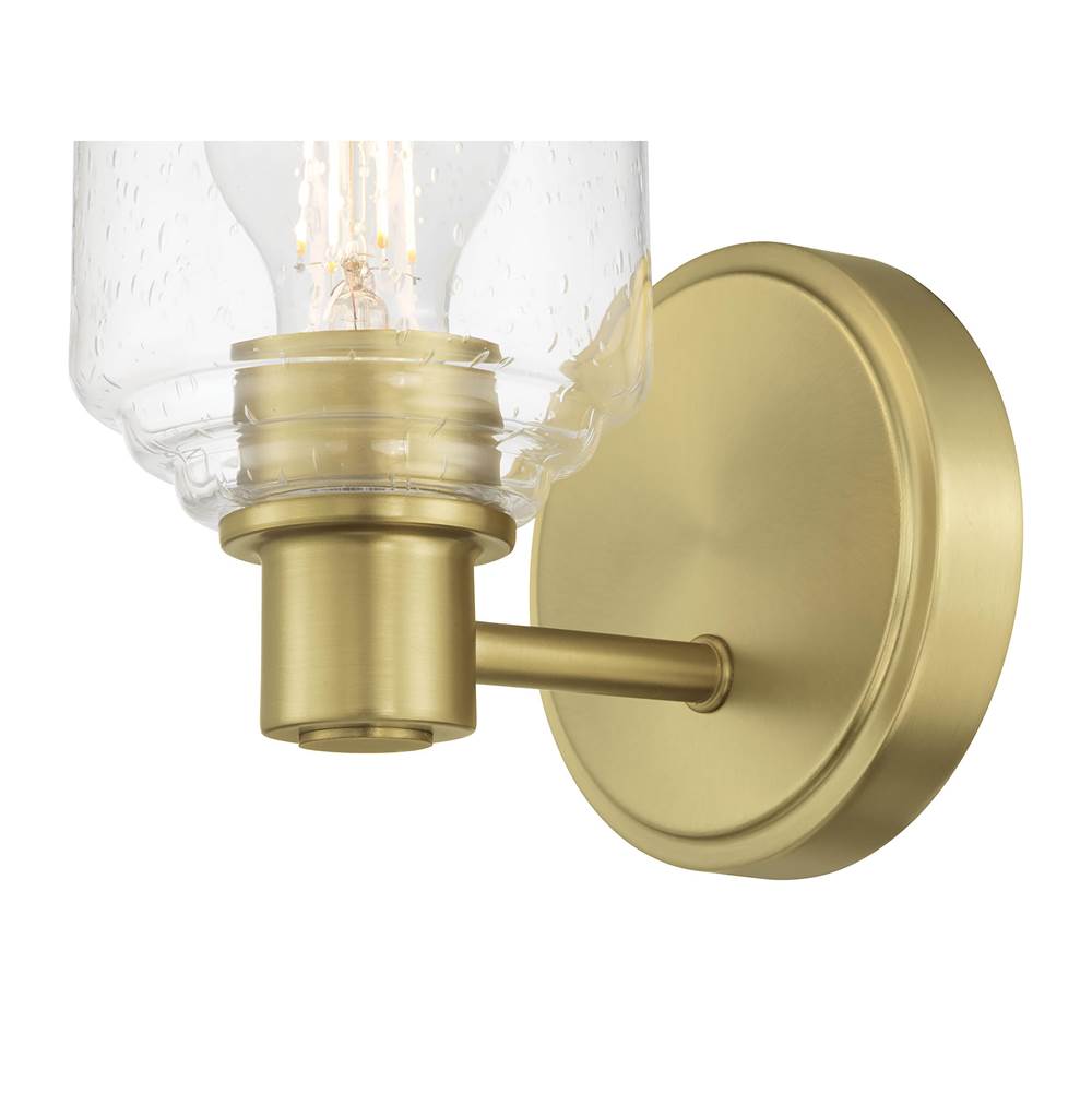 Millennium Lighting 202101-VB Vintage Brass Vessair 7.5'' High 1-light Wall Sconce Image 6