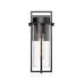 Millennium Lighting 10501-PBK Powder Coated Black Outdoor Wall Sconce Image 1