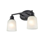 Millennium Lighting 2802-MB Matte Black Vanity Image 3