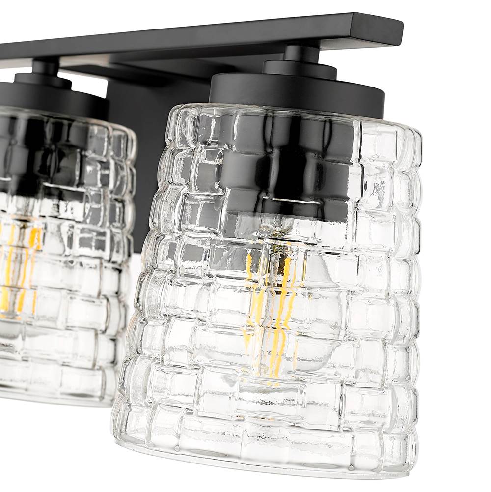 Millennium Lighting 22103-MB Matte Black Vanity Image 4