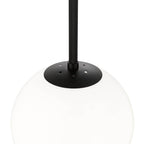 Millennium Lighting 25501-MB Matte Black Kairo 12'' Wide 1-light Pendant - Matte Black Image 6