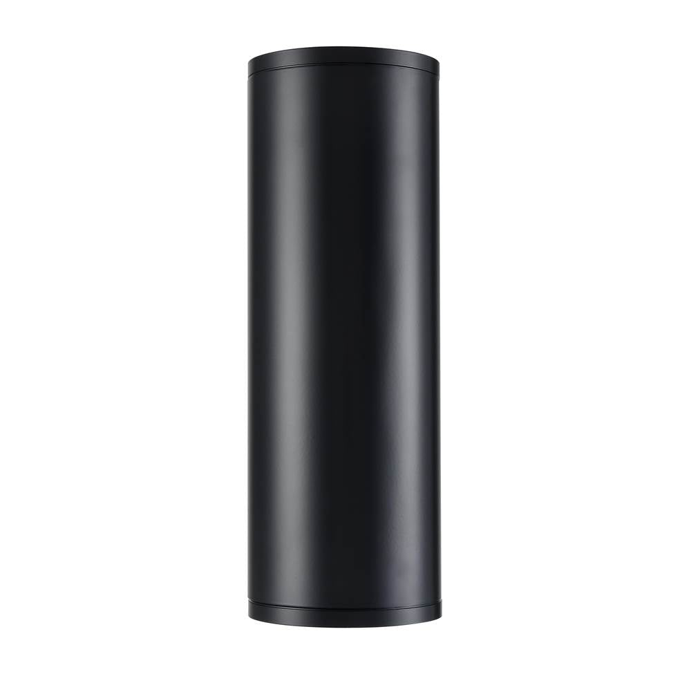 Millennium Lighting LED42102-PBK Powder Coated Black Led Outdoor Wall Sconce Image 1