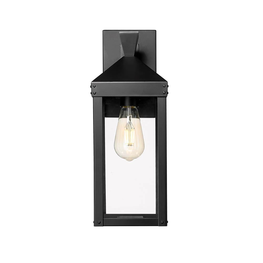 Millennium Lighting Yates 17.25'' High 1-light Outdoor Wall Sconce - Painted Black