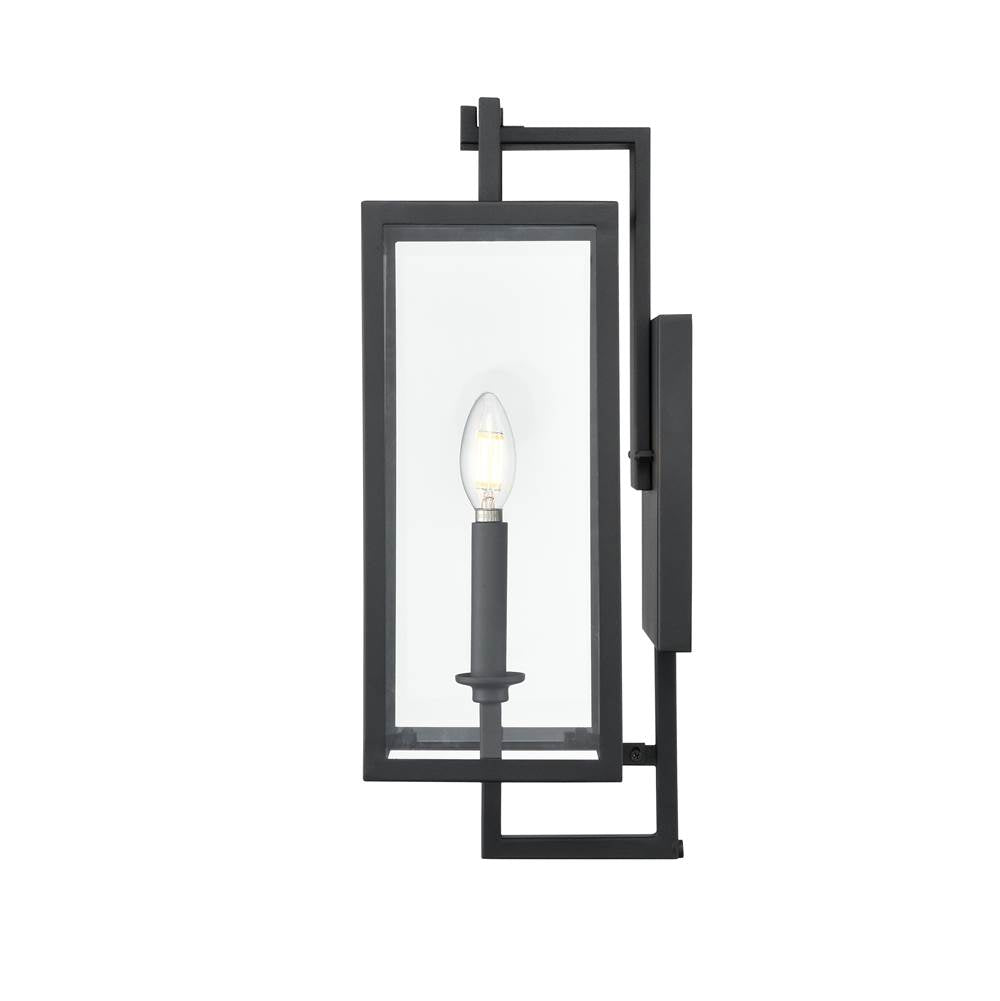 Millennium Lighting 280001-TBK Textured Black Outdoor Wall Sconce Image 4