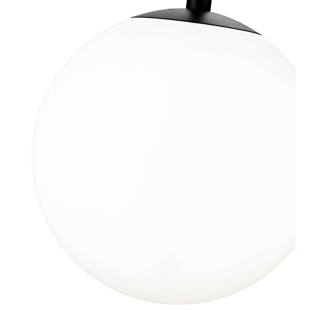 Millennium Lighting 25501-MB Matte Black Kairo 12'' Wide 1-light Pendant - Matte Black Image 7