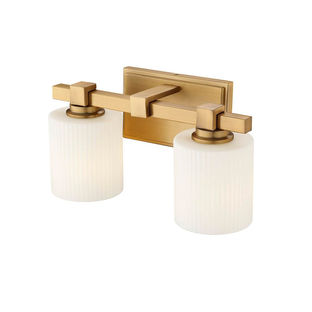 Millennium Lighting 23102-VB Vintage Brass Vanity Image 5
