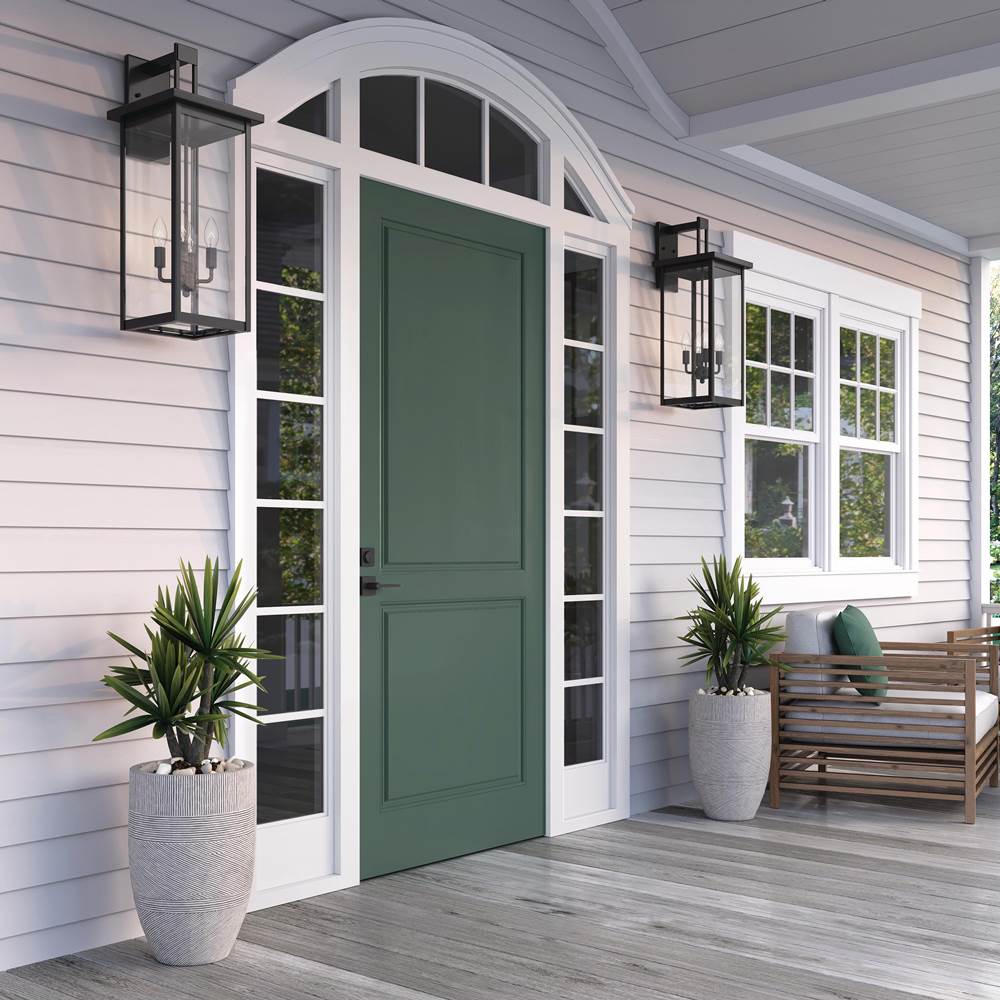 Millennium Lighting 42603-PBK Powder Coated Black Outdoor Wall Sconce Image 2
