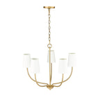 Millennium Lighting 29905-VB Vintage Brass Chandelier Ceiling Light Image 4