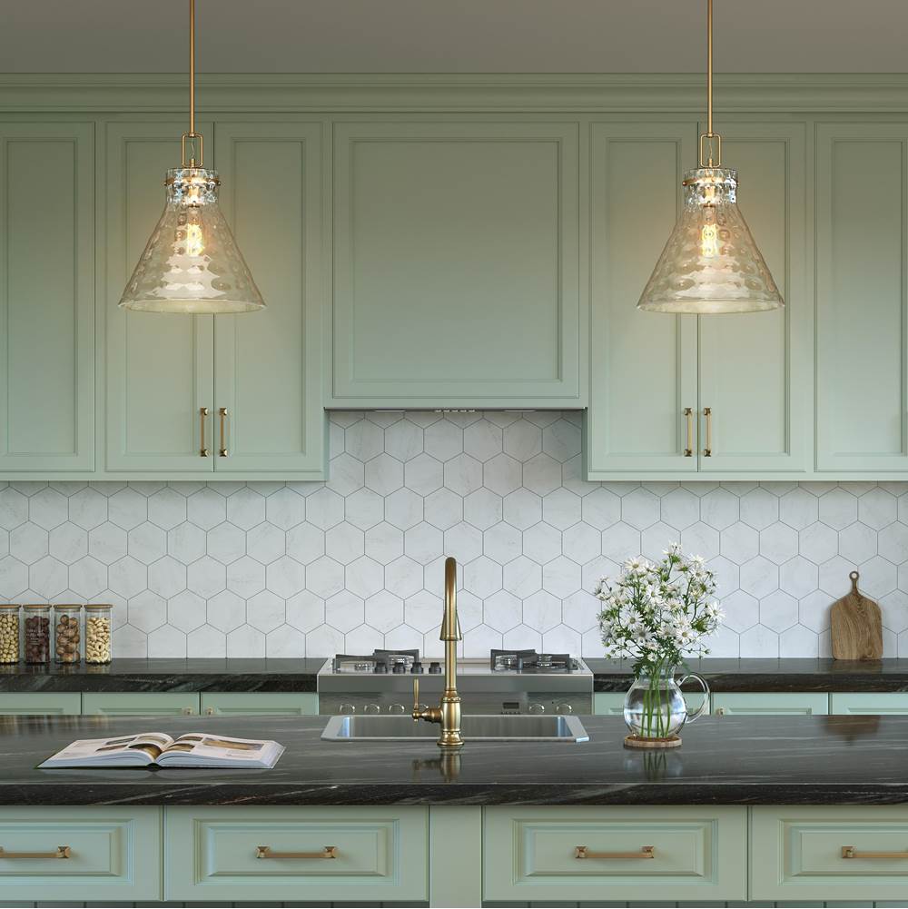 Millennium Lighting 20201-MG Modern Gold Pendant Light Image 2
