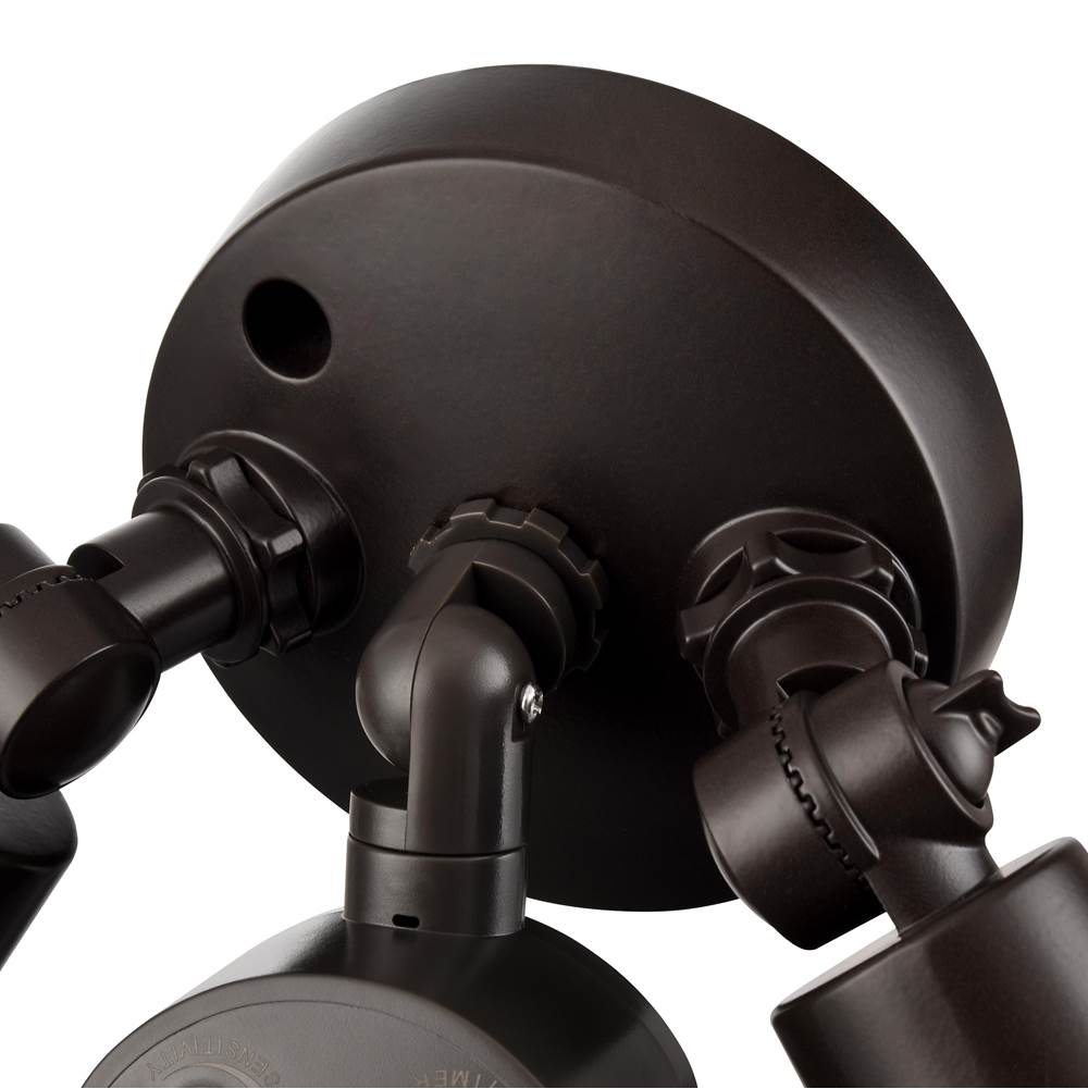 Millennium Lighting M-16002-PBZ Powder Coated Bronze 4.75'' High 2-light Outdoor Security Flood Light - Powder Coated Bronze Image 3