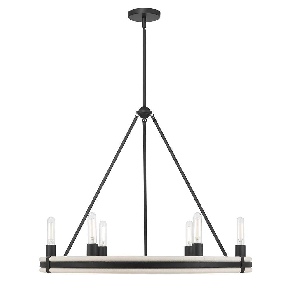Millennium Lighting Rovessa 32'' Wide 6-light Chandelier