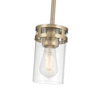 Millennium Lighting 91011-MG Modern Gold Lunden  4'' Wide 1-light Mini Pendant Image 5