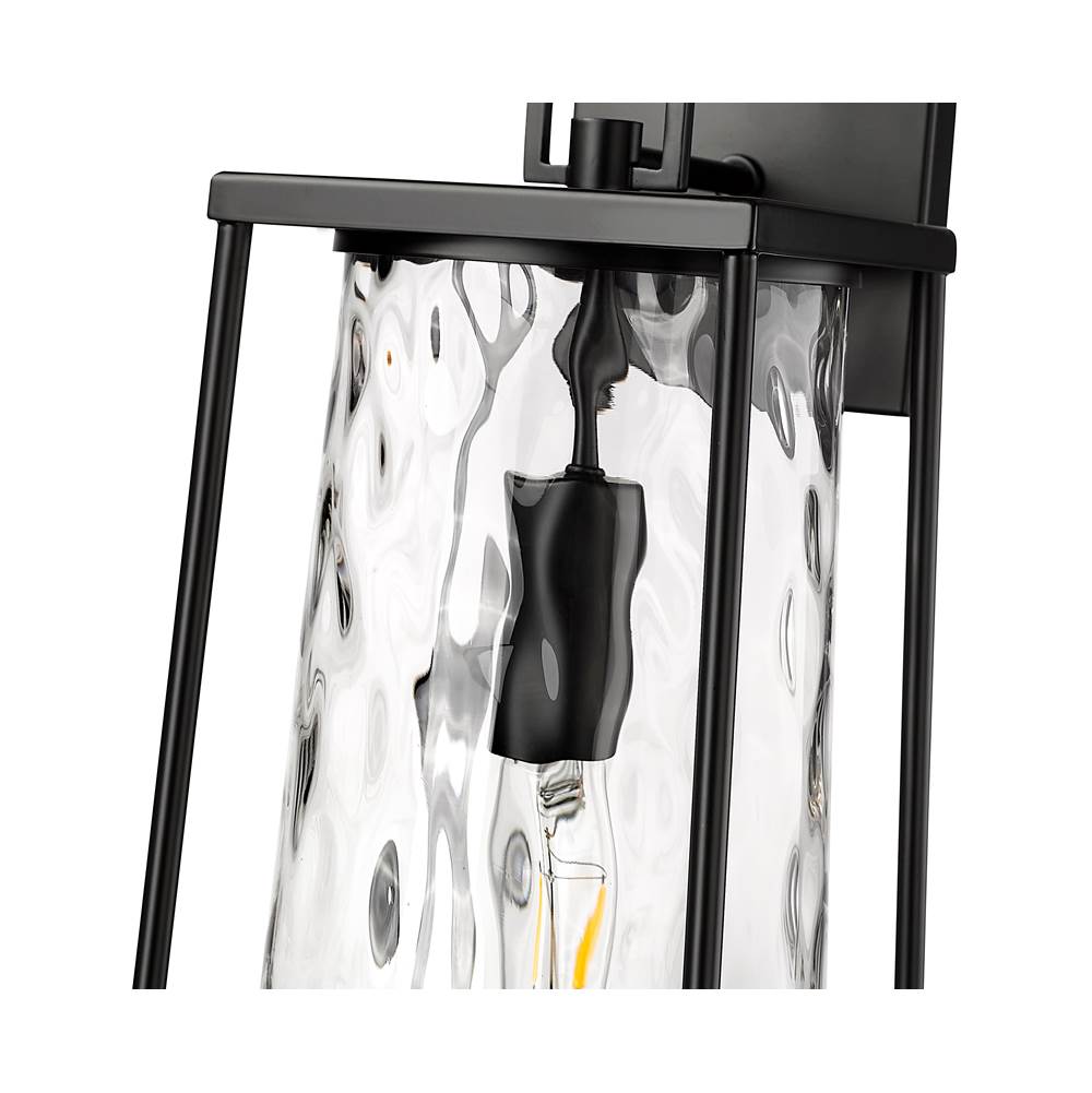 Millennium Lighting 10611-PBK Powder Coated Black Outdoor Wall Sconce Image 3