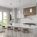 Millennium Lighting 2711WG-BN Brushed Nickel Verlana 5'' 1-light Mini Pendant - Brushed Nickel Image 3