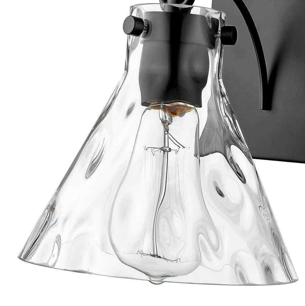 Millennium Lighting 20001-MB Matte Black Wall Sconce Image 3