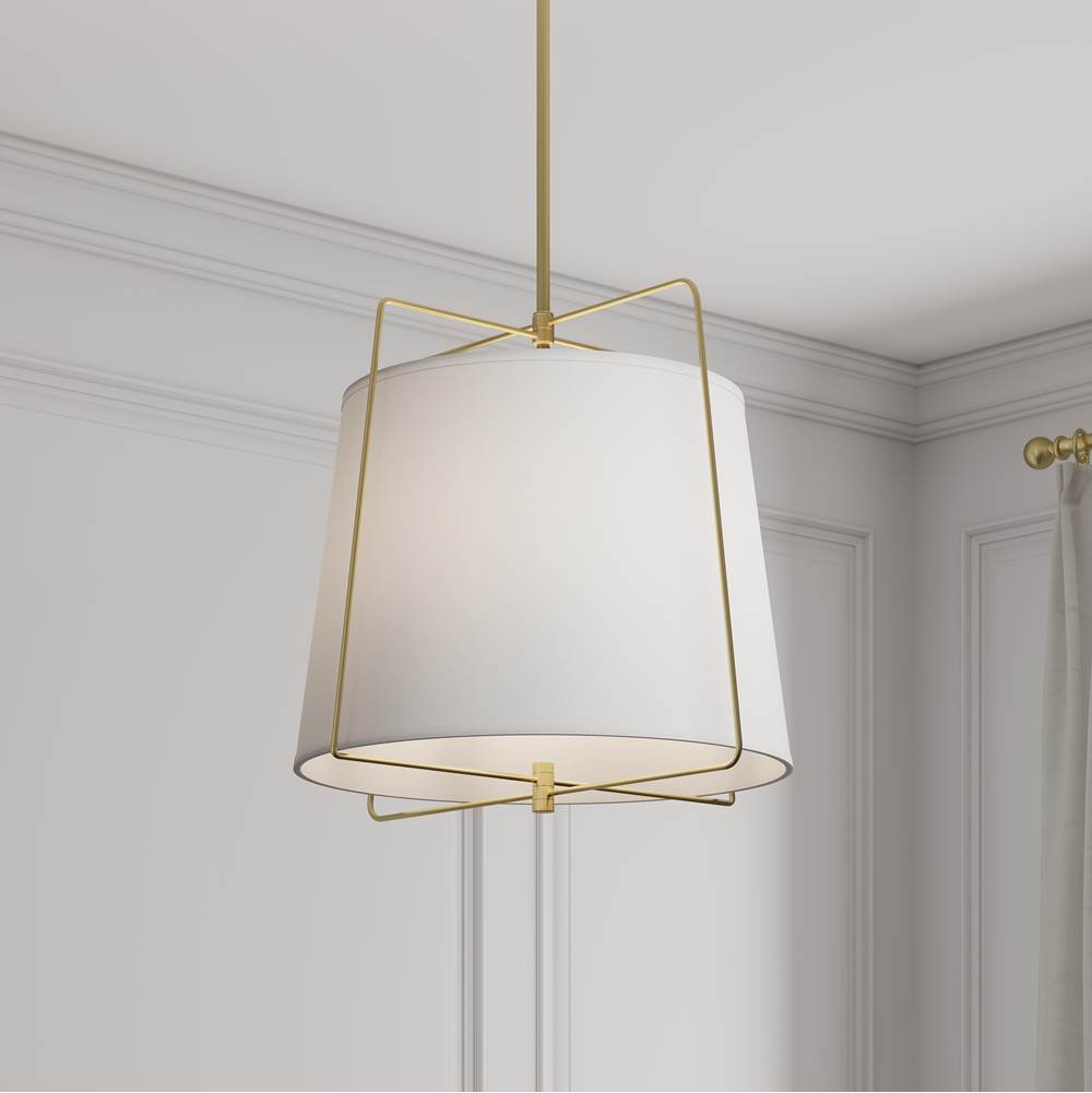 Millennium Lighting 919103-VB Vintage Brass Vellinor 20'' Wide 3-light Pendant Image 4