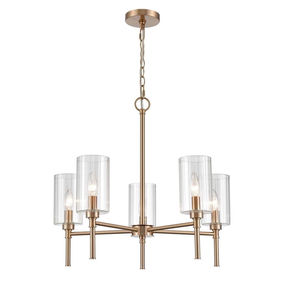 Millennium Lighting 9915-MG Modern Gold Chandelier Ceiling Light Image 2