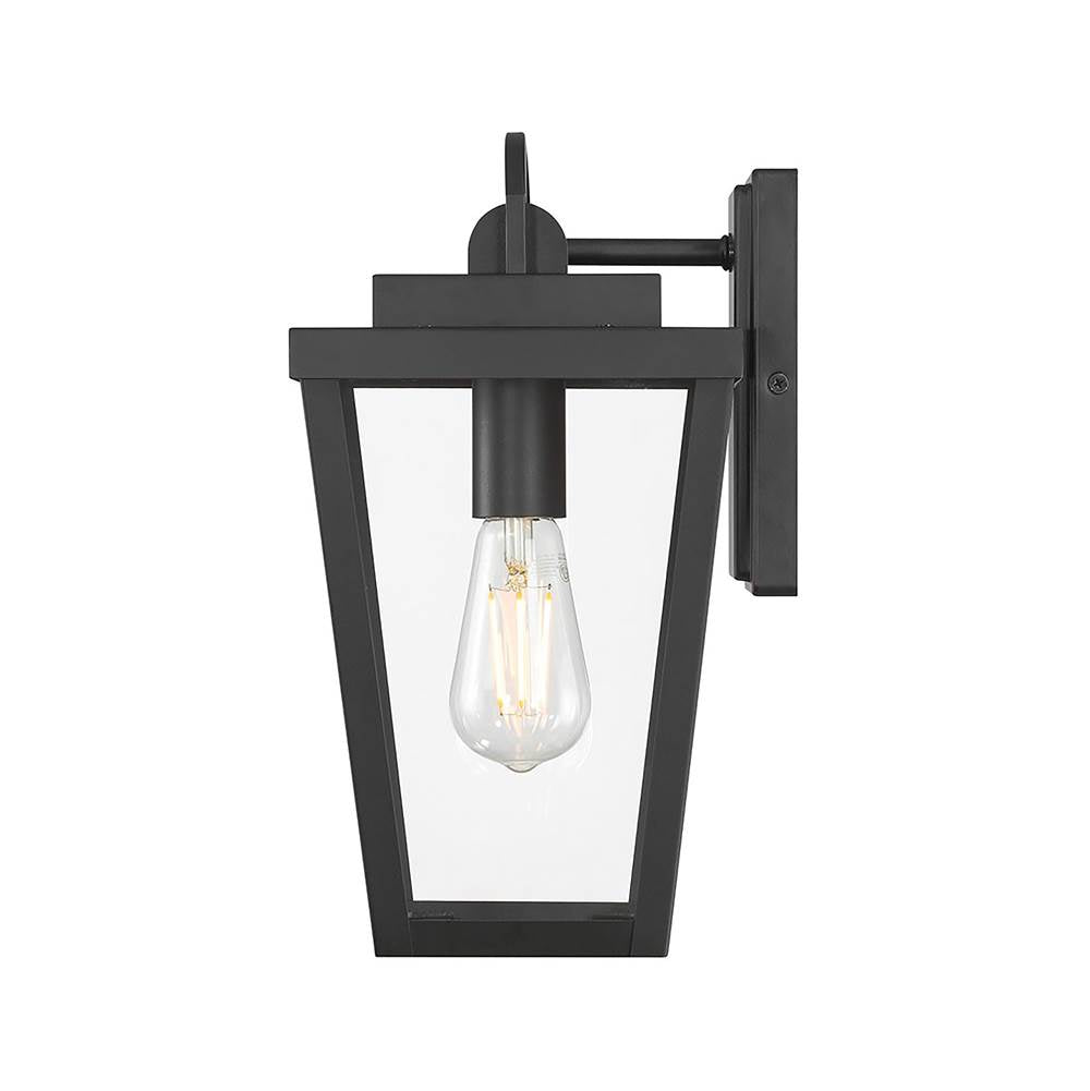 Millennium Lighting 68101-PBK Powder Coated Black Brenwick 13'' High 1-light Outdoor Lantern Image 7