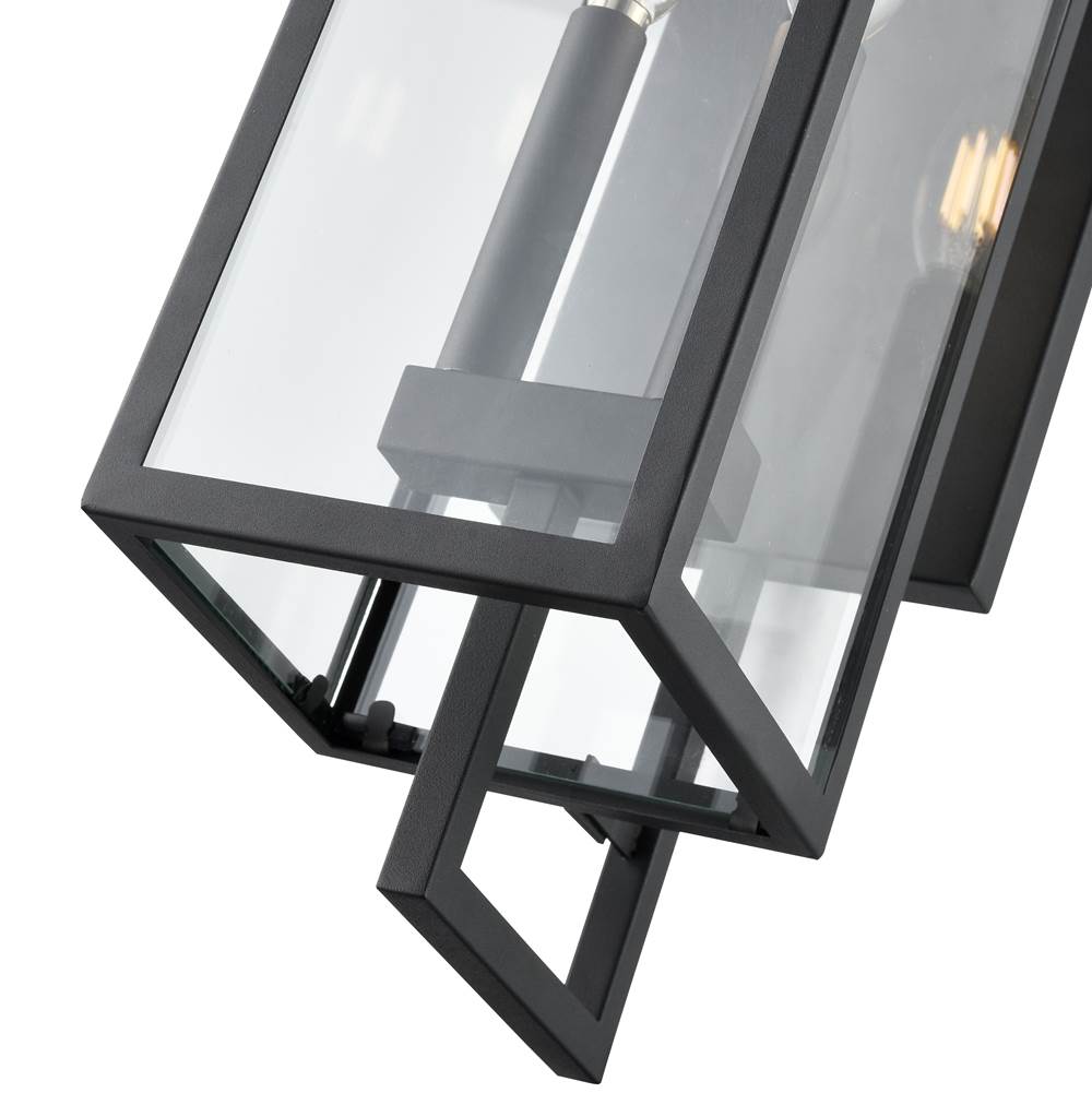 Millennium Lighting 280002-TBK Textured Black Outdoor Wall Sconce Image 3
