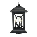 Millennium Lighting 85105-PBK Powder Coated Black Outdoor Post Lantern Image 3