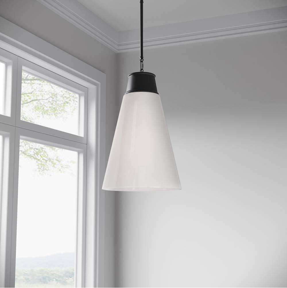 Millennium Lighting 280101-MB Matte Black Bellaryn 11.25'' Wide 1-light Pendant Image 4
