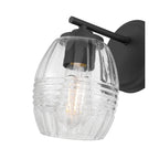 Millennium Lighting 9991-MB Matte Black Miravelle 8.75'' High 1-light Wall Sconce Image 5