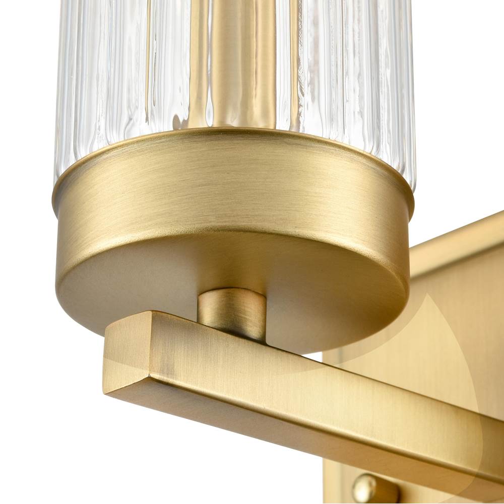 Millennium Lighting 46001-VB Vintage Brass Iversen 5'' Wide 1-light Vanity - Vintage Brass Image 5