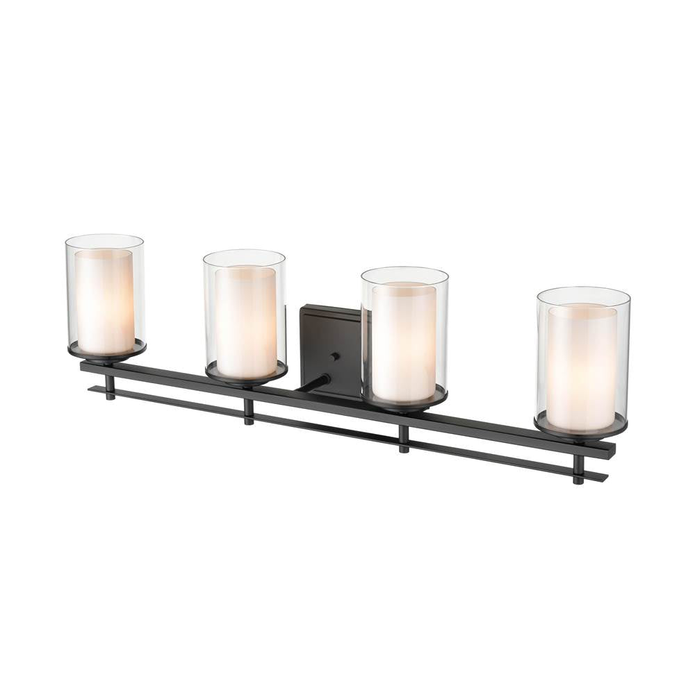 Millennium Lighting 5504-MB Matte Black Vanity Light Image 2