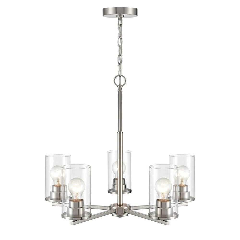 Millennium Lighting 2715-BN Brushed Nickel Chandelier Ceiling Light Image 2