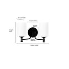 Millennium Lighting 91032-PN Polished Nickel Vanity Image 2