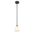 Millennium Lighting 64101WG-MB Matte Black Strayhan 5.75'' Wide 1-light Mini Pendant Image 7