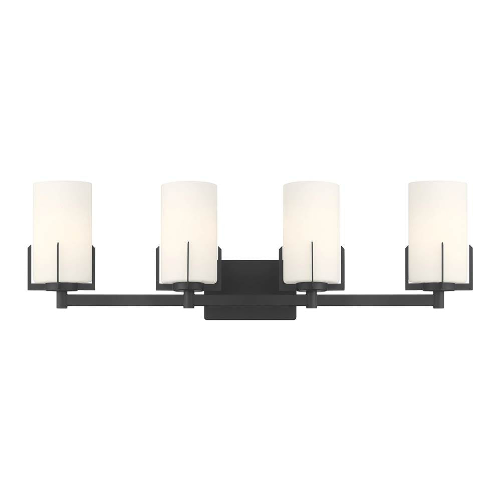 Millennium Lighting 65004-MB Matte Black Froselle 30.5'' Wide 4-light Vanity Image 6