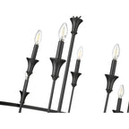 Millennium Lighting 28108-MB Matte Black Chandelier Ceiling Light Image 3