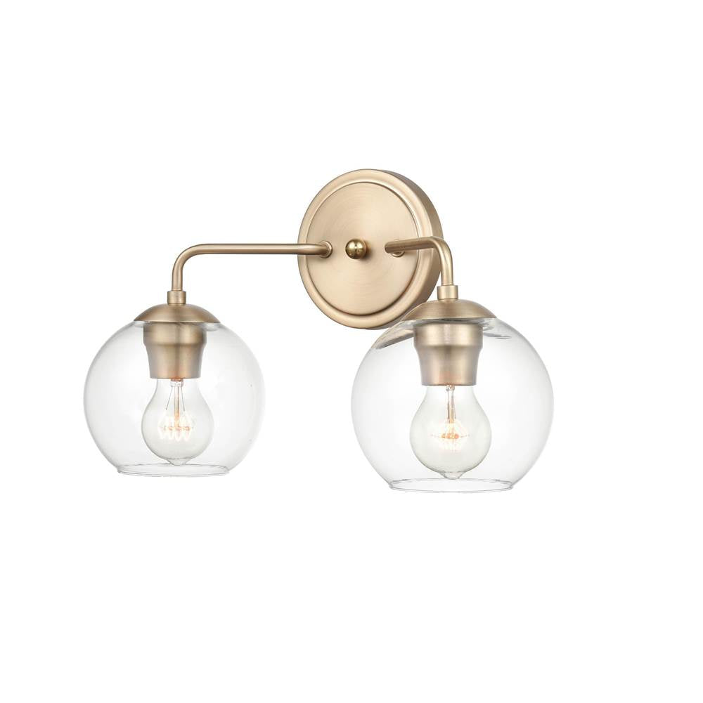 Millennium Lighting 9752-MG Modern Gold Vanity Image 2