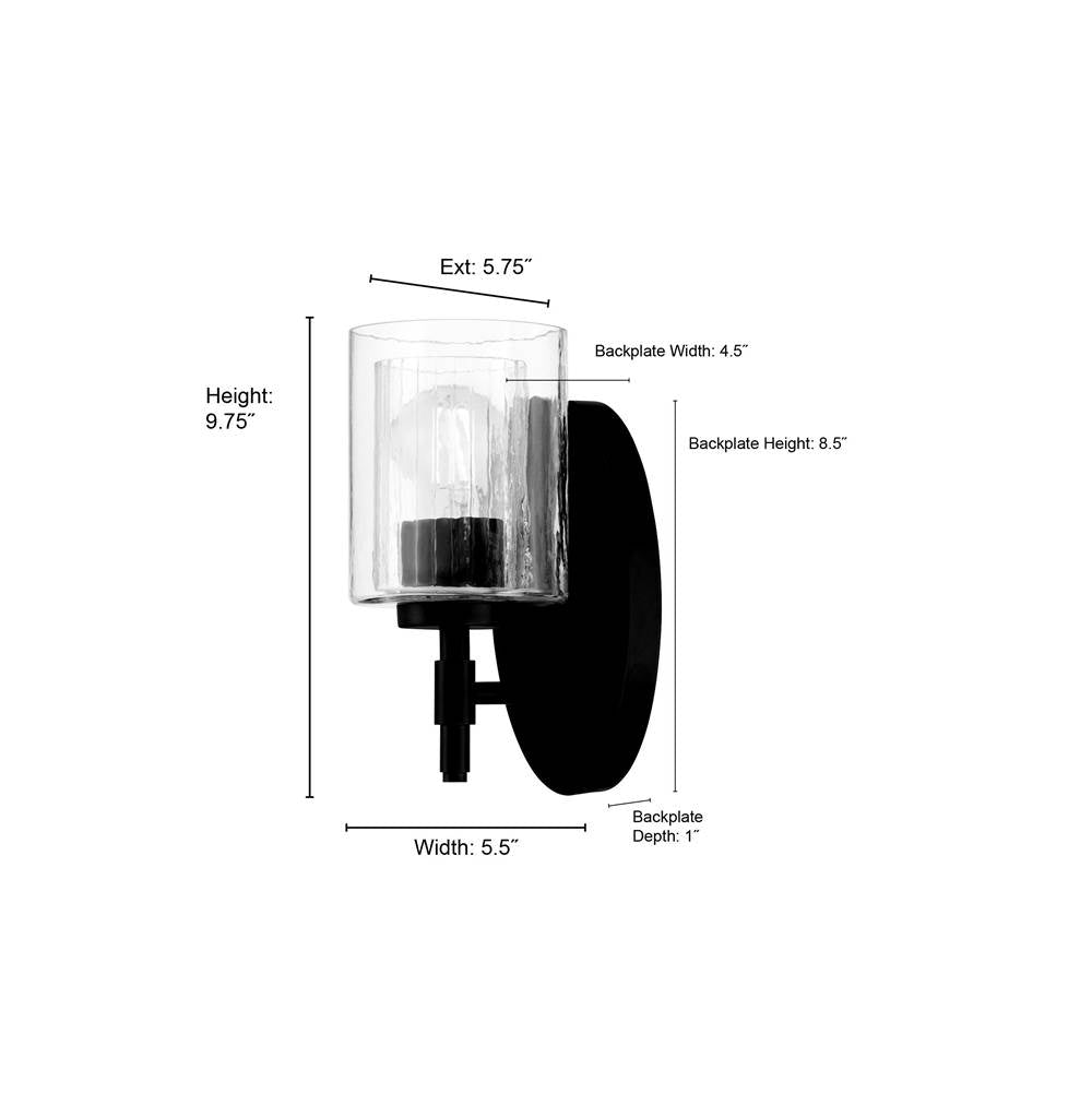 Millennium Lighting 270101-VB Vintage Brass Solventa 9.75'' High 1-light Wall Sconce Image 2