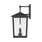 Millennium Lighting 66202-PBK Powder Coated Black Strathden 17'' High 2-light Outdoor Lantern Image 7