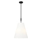 Millennium Lighting Adorra 16'' Wide 3-light Pendant - Matte Black
