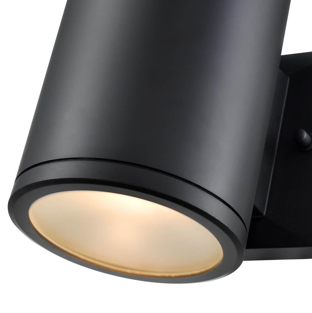Millennium Lighting 45001-PBK Powder Coated Black Outdoor Wall Sconce Image 3