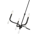 Millennium Lighting 220104-MB Matte Black Viremont 22'' Wide 4-light Chandelier Image 5
